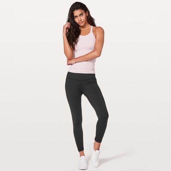 Lululemon Wunder Under Hi-Rise 7/8 Tight *Full-On Luon 25" Black - Picture 4 of 4